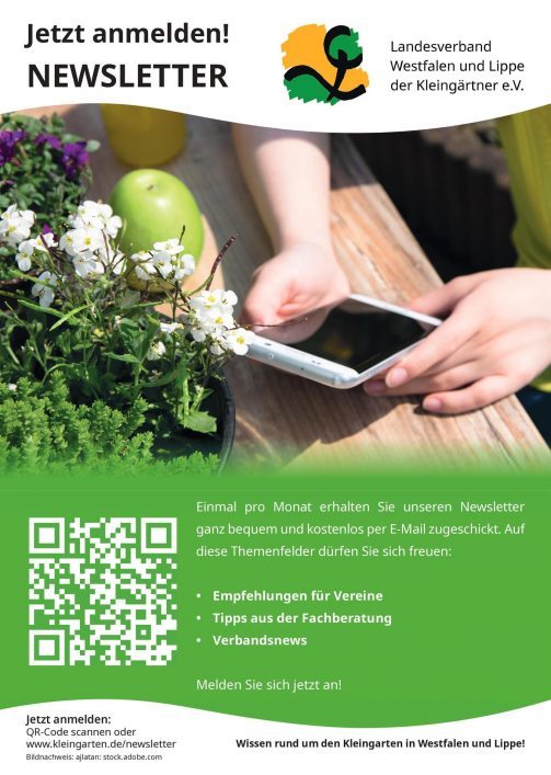 Bild-einer-Anmeldung-für-den-Newsletter-des-KGV-Deininghausen-Castrop-Rauxel